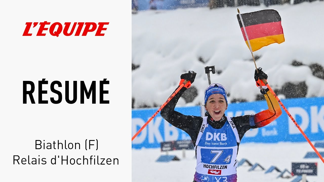 Biathlon - Les Françaises laissent filer la victoire et l'Allemagne remporte le relais d'Hochfilzen
