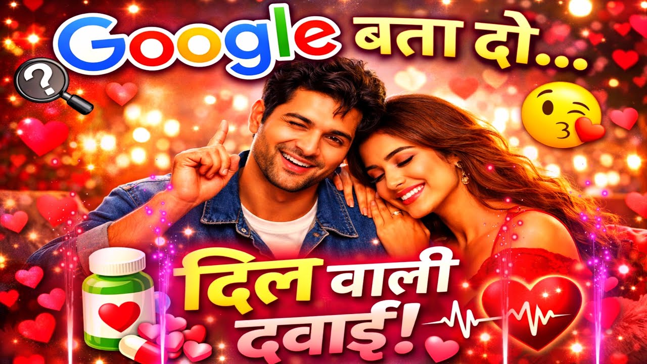Google Bata Do Dil Wali Dawai ❤️ | Romantic Funny Song | New Hindi Viral Song 2026
