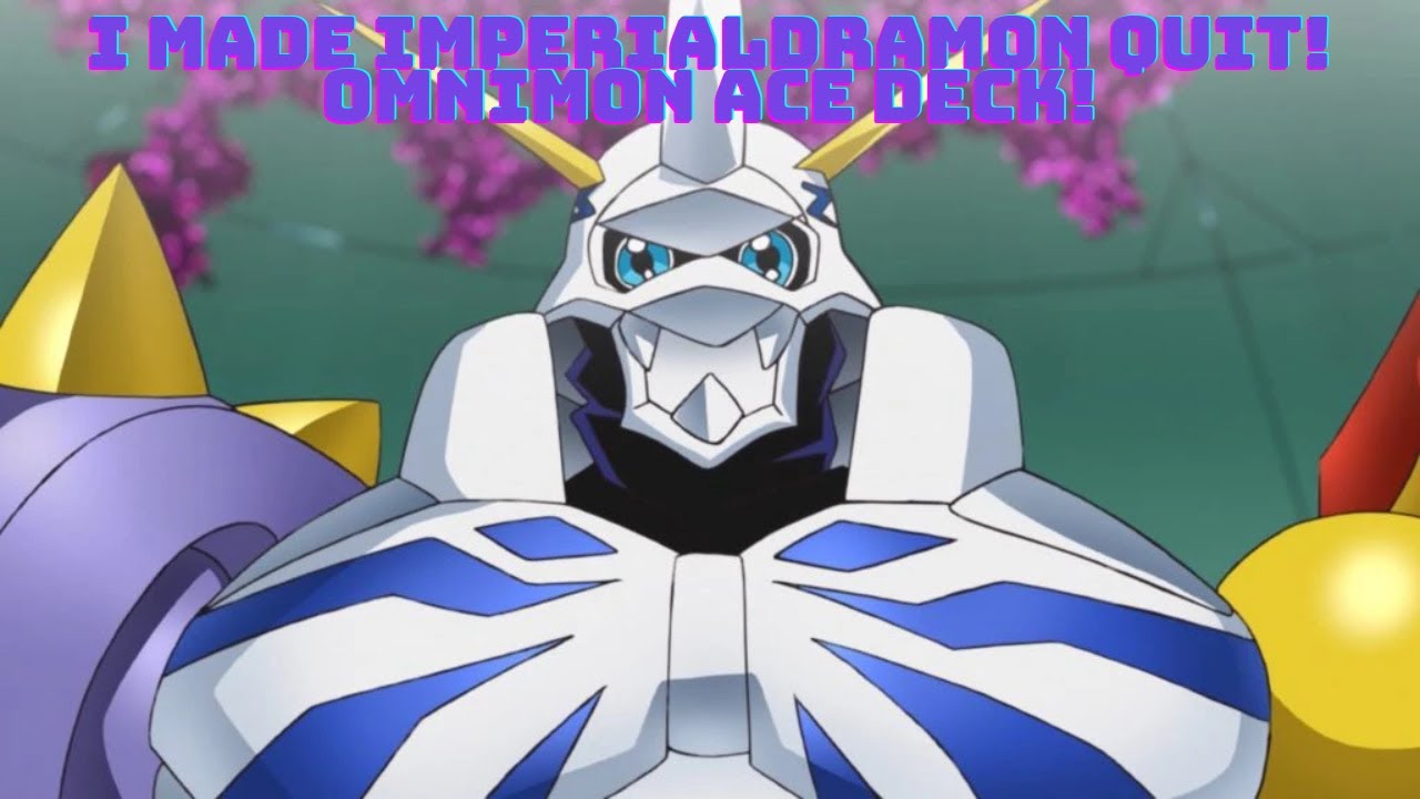 I MADE IMPERIALDRAMON QUIT! | Omnimon ACE | EX 7 DCGO Matches