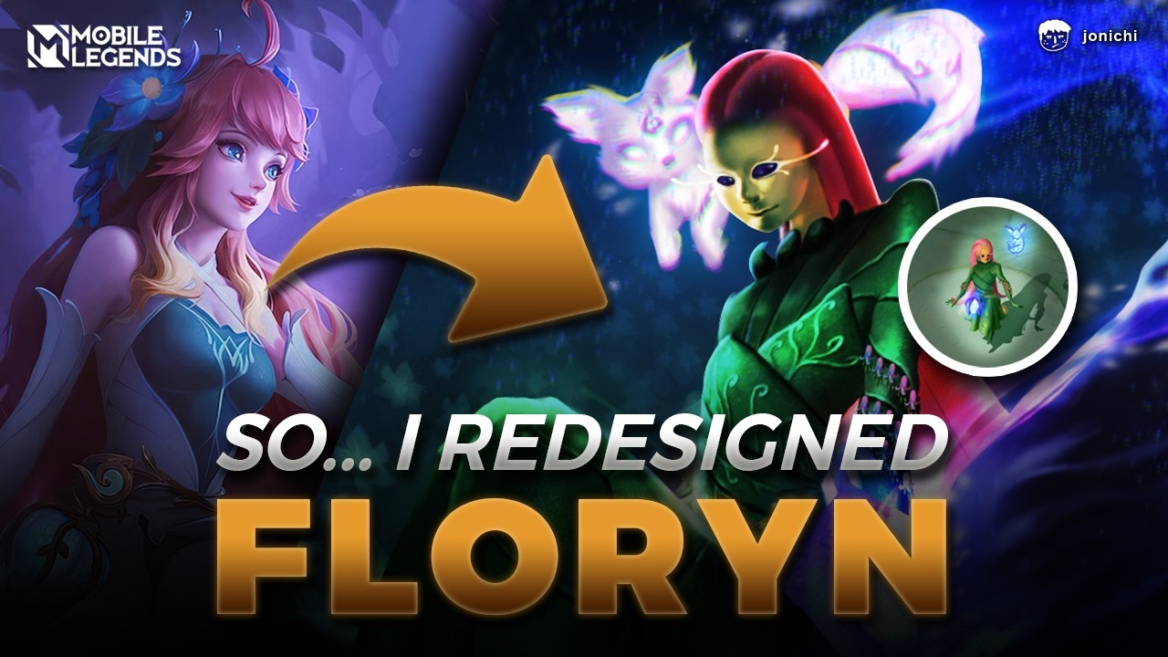 Floryn Looks SO BORING... So I Redesigned Her | Mobile Legends