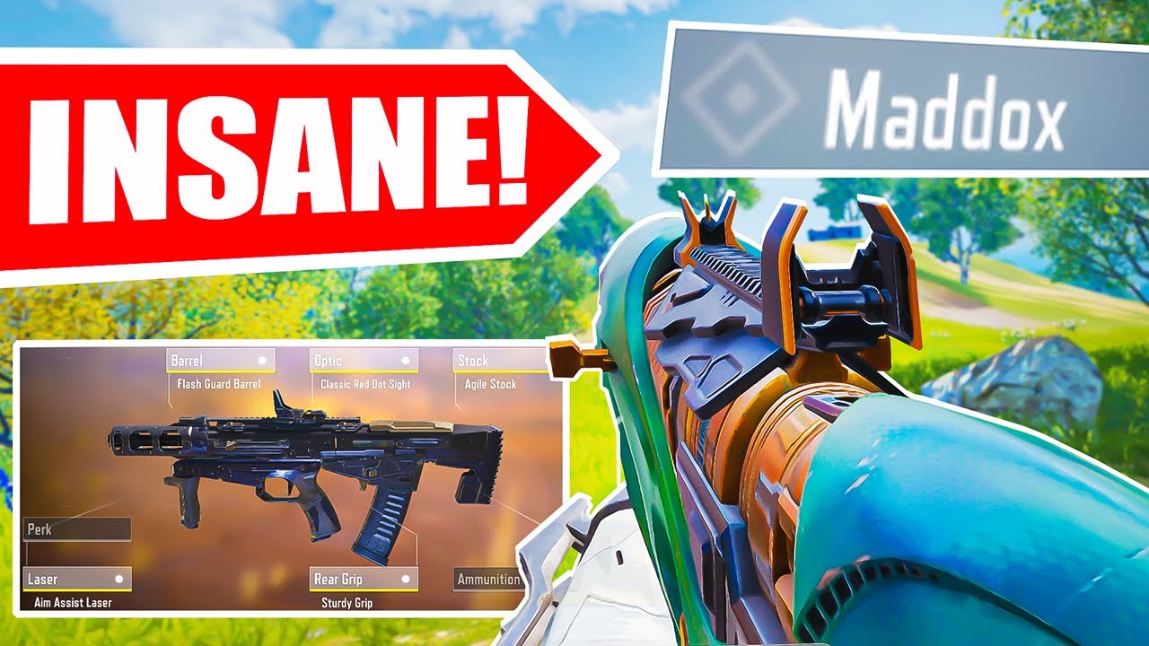 BEST MADDOX LOADOUT COD MOBILE ( 21 KILLS)