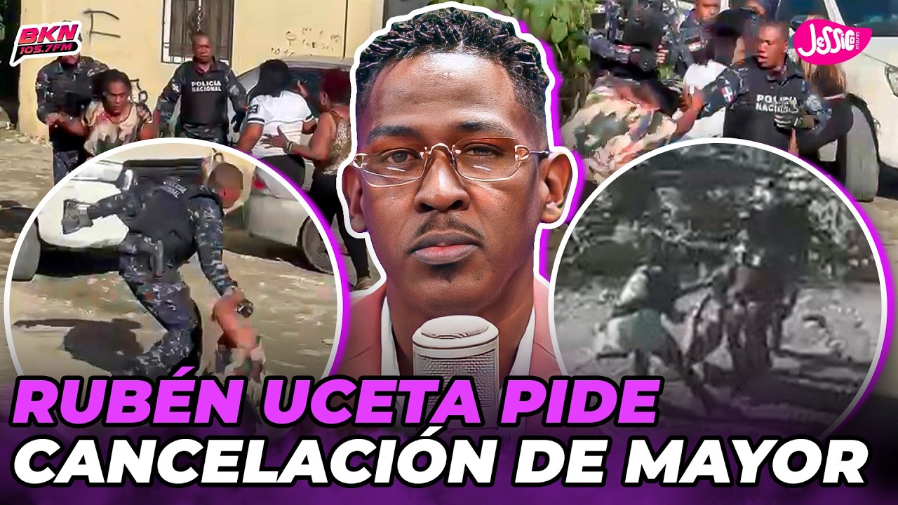 EX MILITAR RUBÉN UCETA EXPLOTA CONTRA MAYOR DE LA POLICÍA QUE ABUSO DE SEÑORA EN VILLA MELLA 