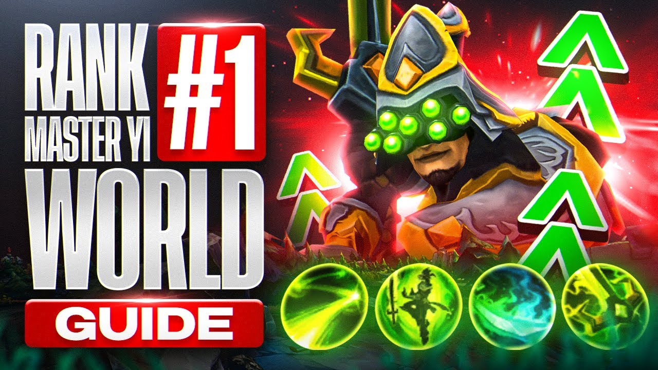 Rank 1 Master Yi | The Guide to Escape Low Elo Fast