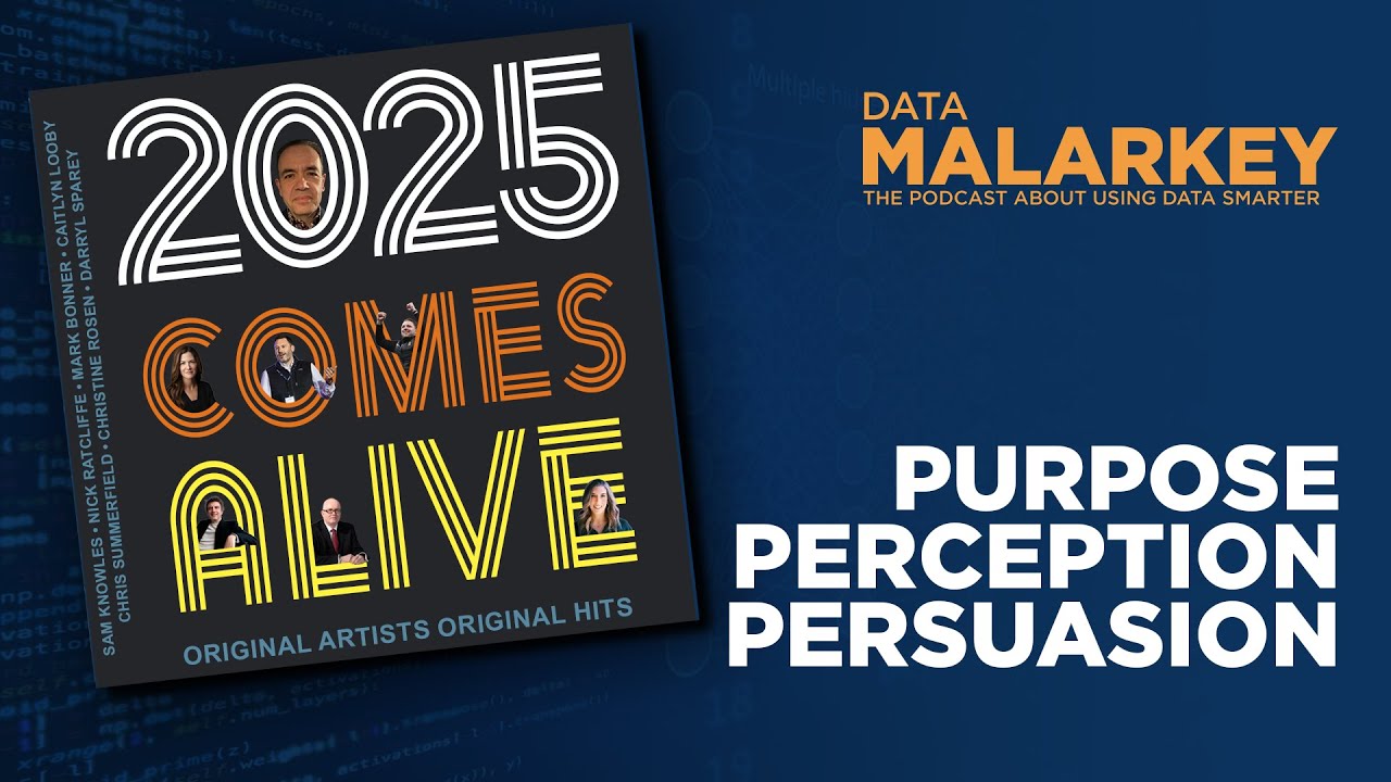 Perception, Purpose, and Persuasion... Data Malarkey Season 8 finale