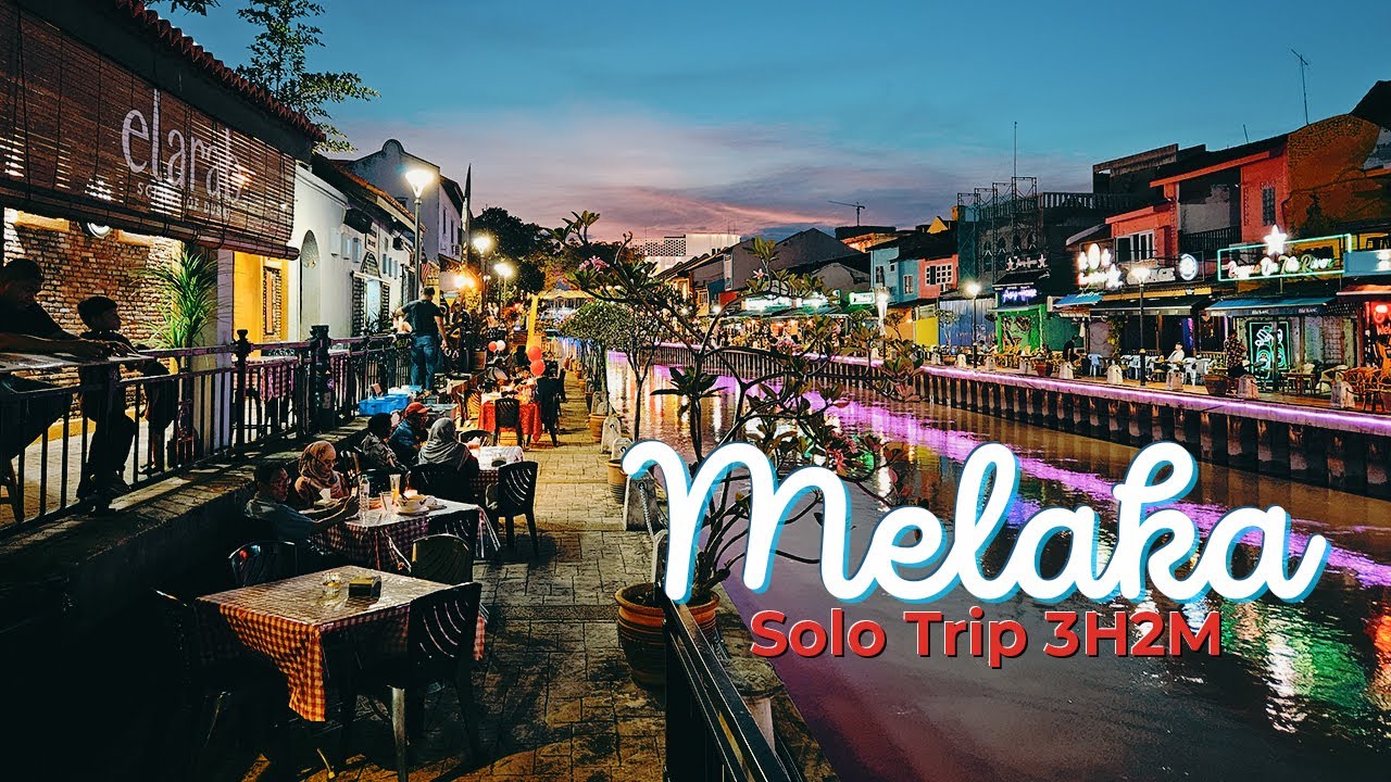 Cantiknya!!! Melaka Riverside Walk Macam Kat Oversea! | Solo Trip Melaka 3H2M Part 1