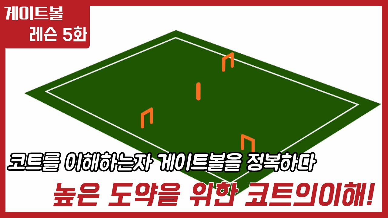 게이트볼 5화(코트의 이해) Gateball Lesson