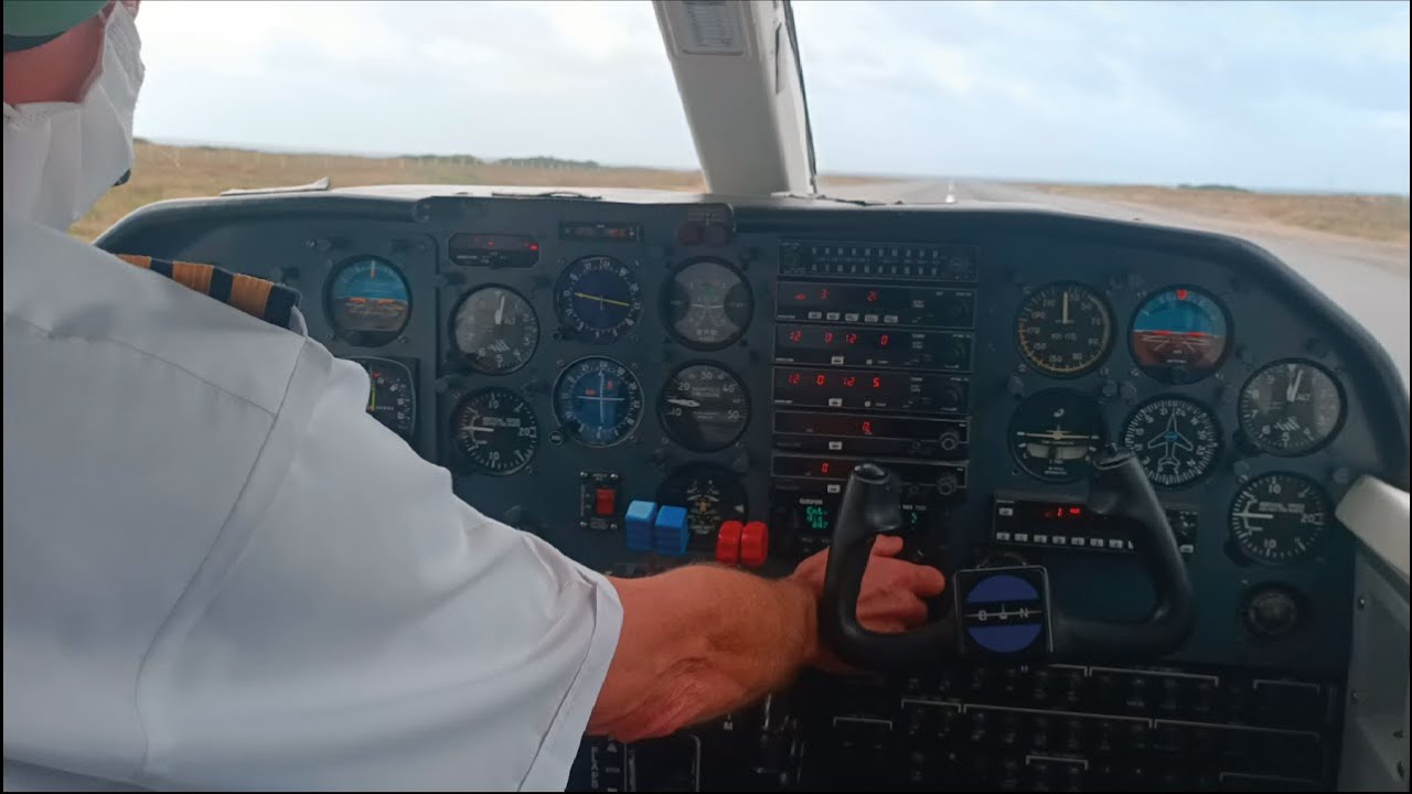 Aer Arann Britten-Norman BN-2A-8 Islander Takeoff from Connemara Airport (EICA) | PART I - TAKEOFF