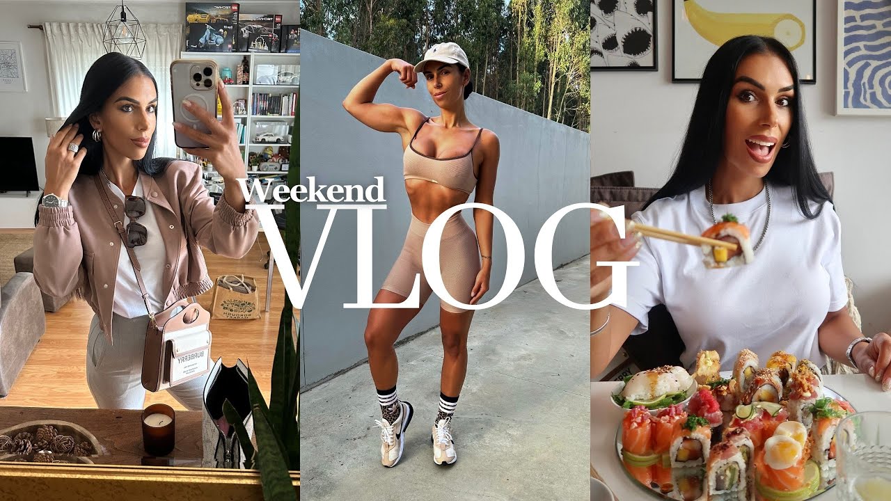 VLOG | Compras Prozis, Looks do Dia, Shopping, Restaurantes, Treino