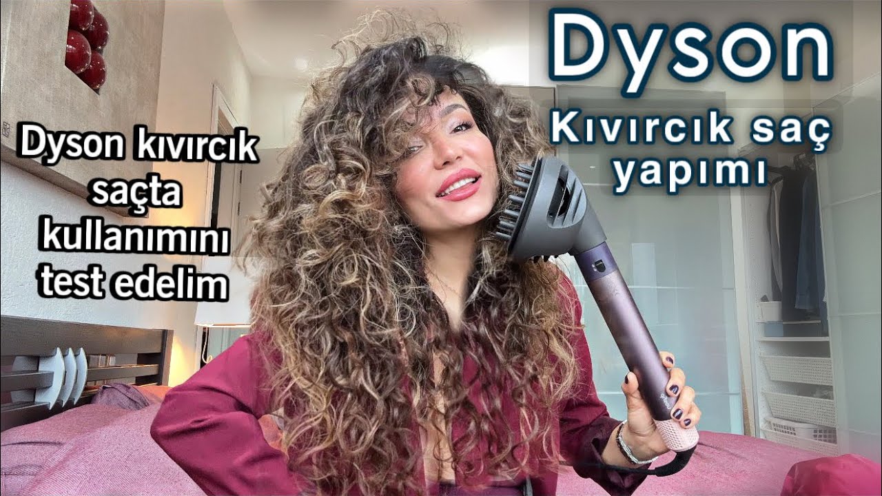 Dyson Airwrap i.d ile Kıvırcık Saçlarımı Şekillendirdim | Gurbetçi Aile
