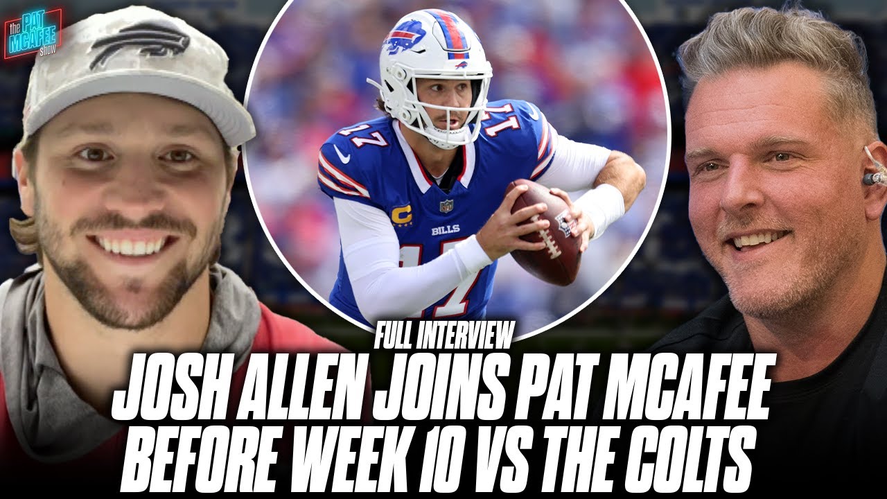 Josh Allen Opens Up About His Trash Talk, Why He's Having His Best Year & More | Pat McAfee Show