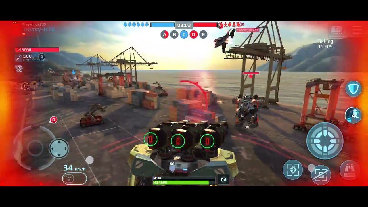Robot YouTube, Brazilian guy, the most coward in the game Robot Warfare