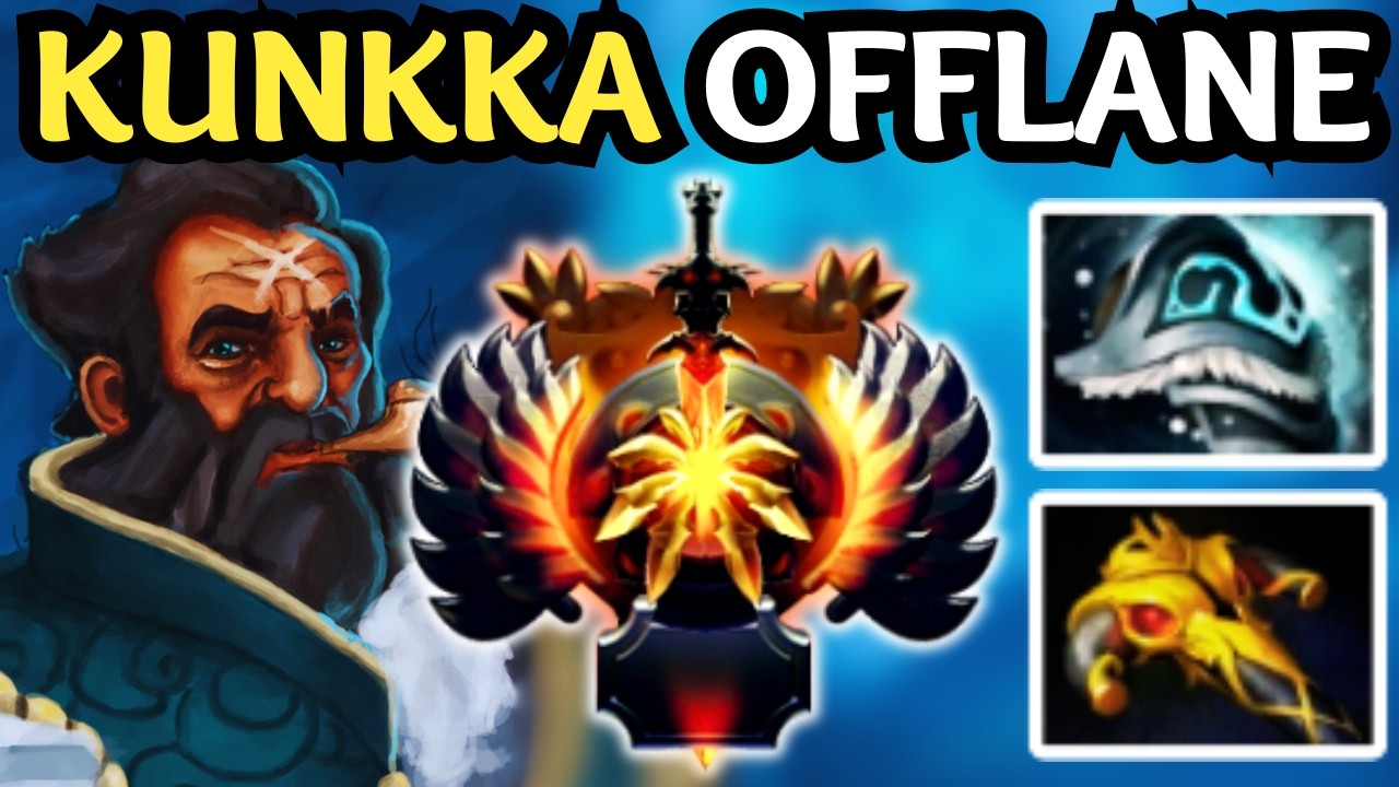 🔥 NEW META KUNKKA OFFLANE — EASY CONTROL & TEAMFIGHT DOMINATION 🔥 DOTA 2