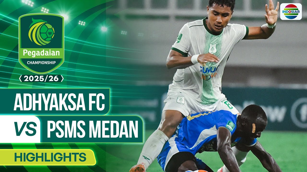 Adhyaksa FC VS PSMS Medan - Highlights | Pegadaian Championship 2025/26