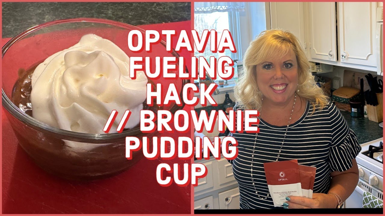 OPTAVIA FUELING HACK // BROWNIE PUDDING CUP // MEET MIKE!!