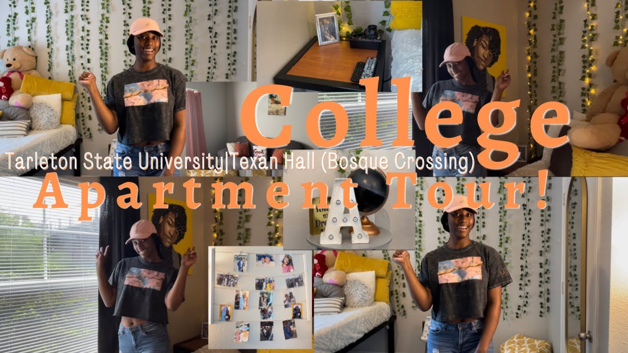 COLLEGE APARTMENT TOUR 2022| Tarleton State University| Texan Hall