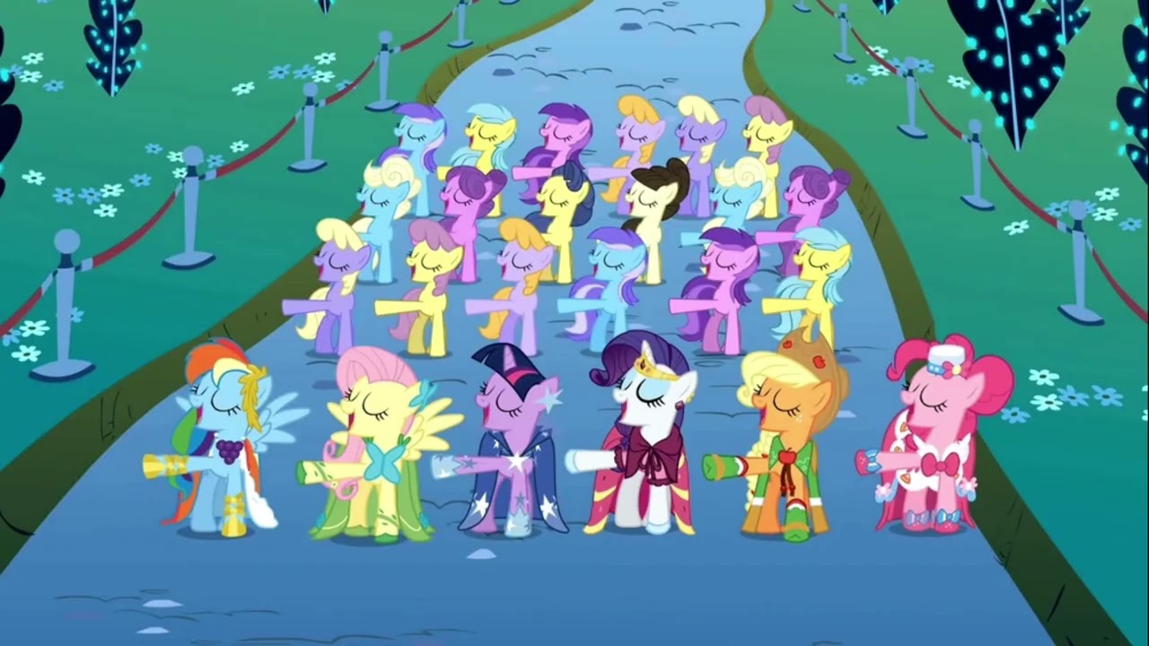 At The Gala, My Little Pony Classy Cover