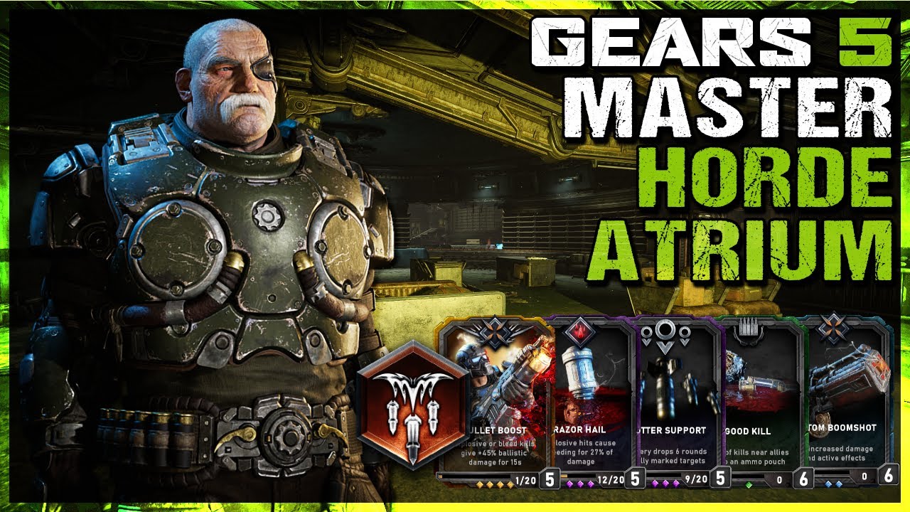 The Relic Lancer of Destruction! - Master Demolitions on Atrium - Gears 5 Frenzy Horde 8-17-2021
