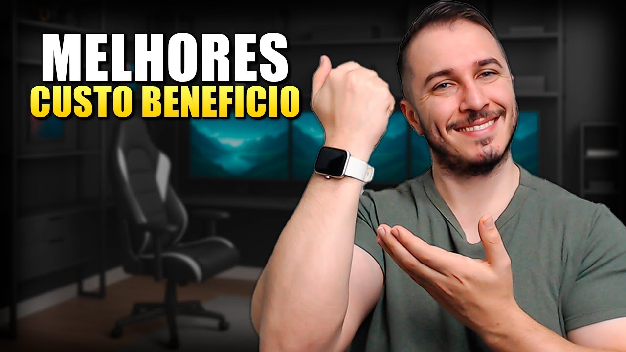 SMARTWATCH CUSTO BENEFICIO 2026 | TOP 7 MELHOR SMARTWATCH BOM E BARATO