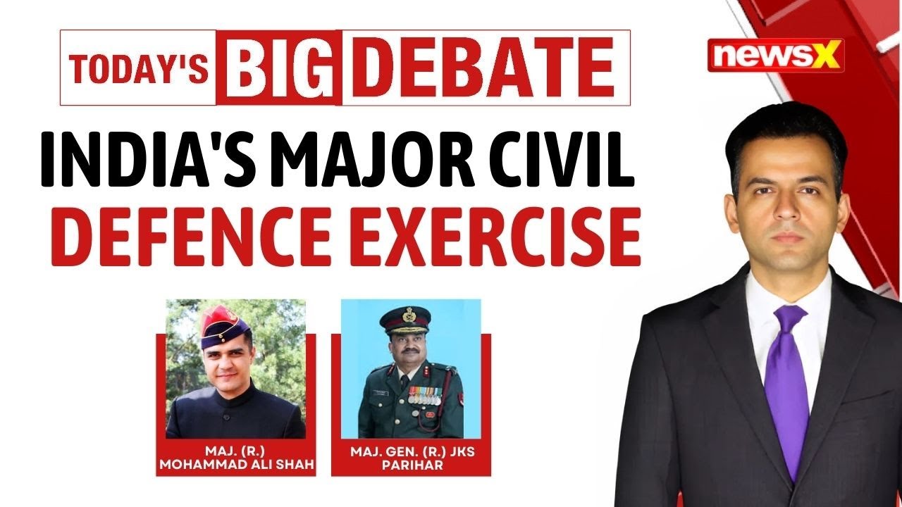 India's Major Civil Defence Exercise | What Happens & Who Does What?