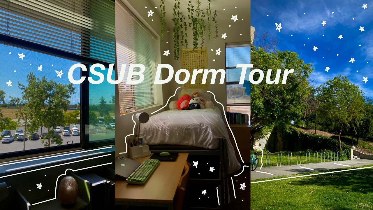 CSUB DORM TOUR || everything you need to know about CSUBs dorms