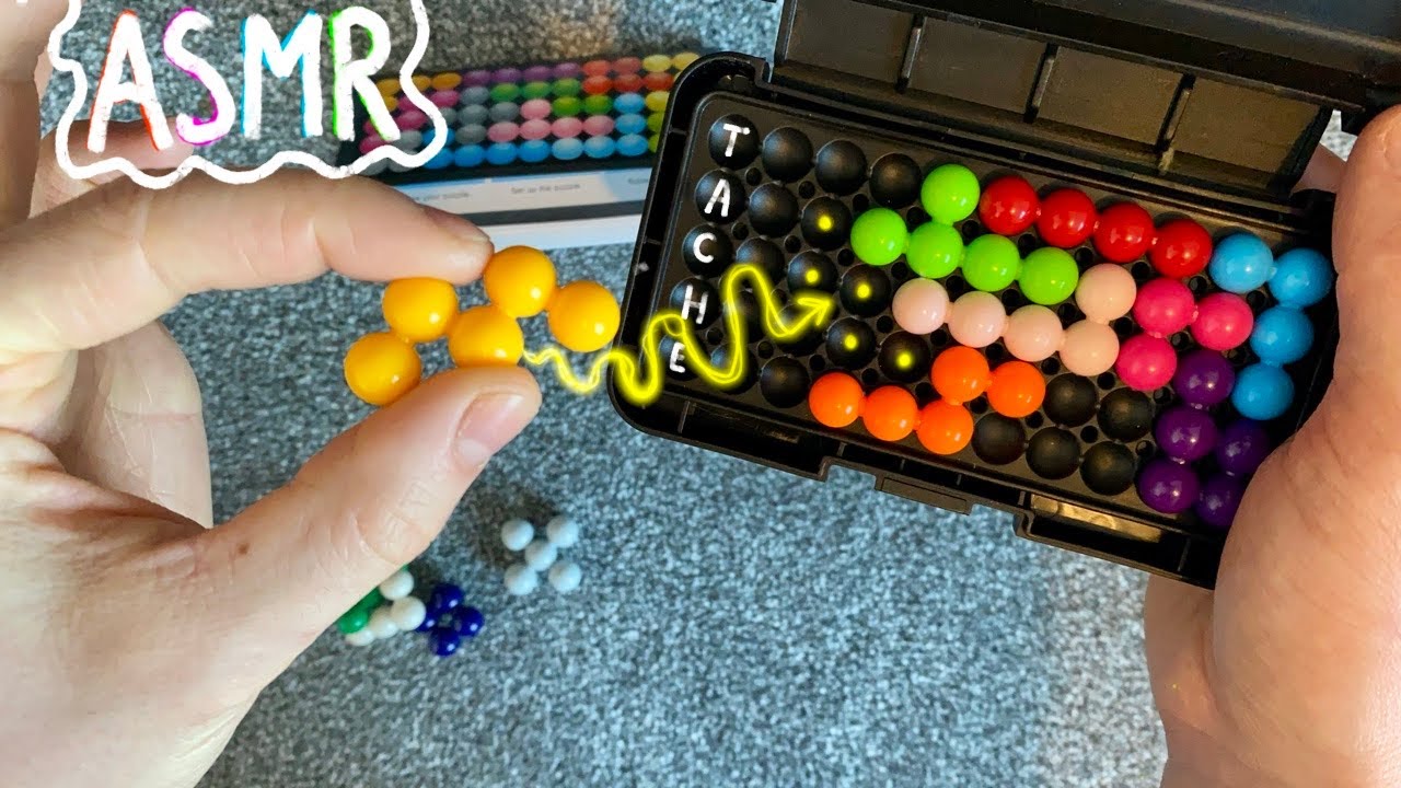 ASMR • 1 Hour+ of Kanoodle! Chill Puzzle Game, Background asmr for Sleep/Studying