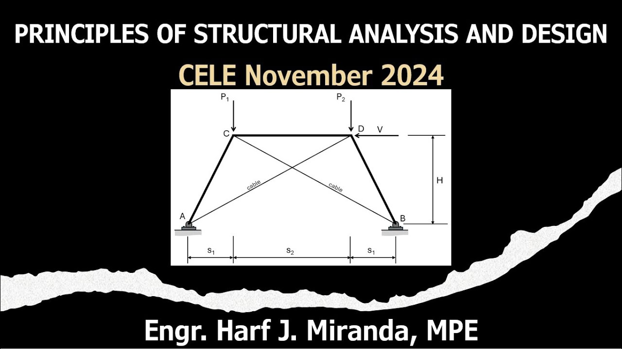 PSAD SITUATION 35: Truss with Cable Bracings | CELE November 2024