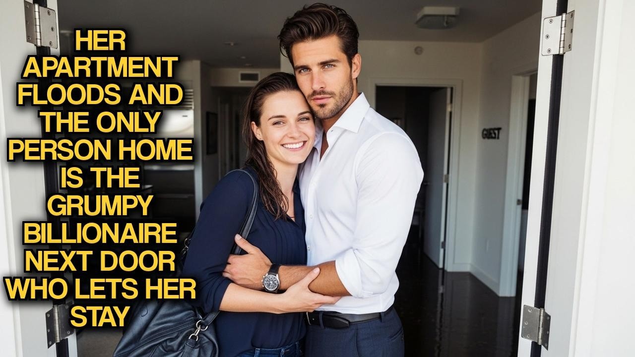 Her Apartment Floods and the Only Person Home Is the Grumpy Billionaire Next Door Who Lets Her Stay