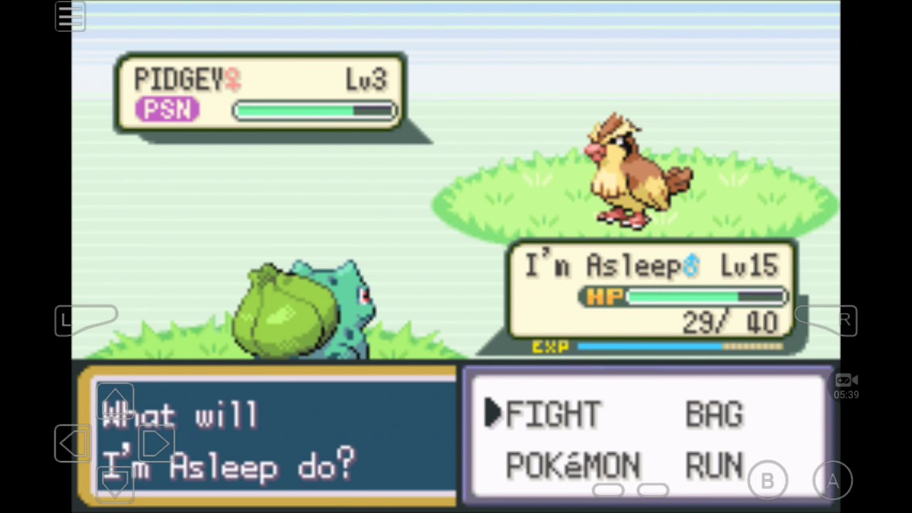 Pokémon Leaf Green Part 2: IQ of chicken