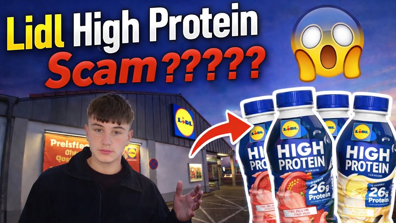 Lohnt sich High Protein bei Lidl wirklich?🤤🍔💪