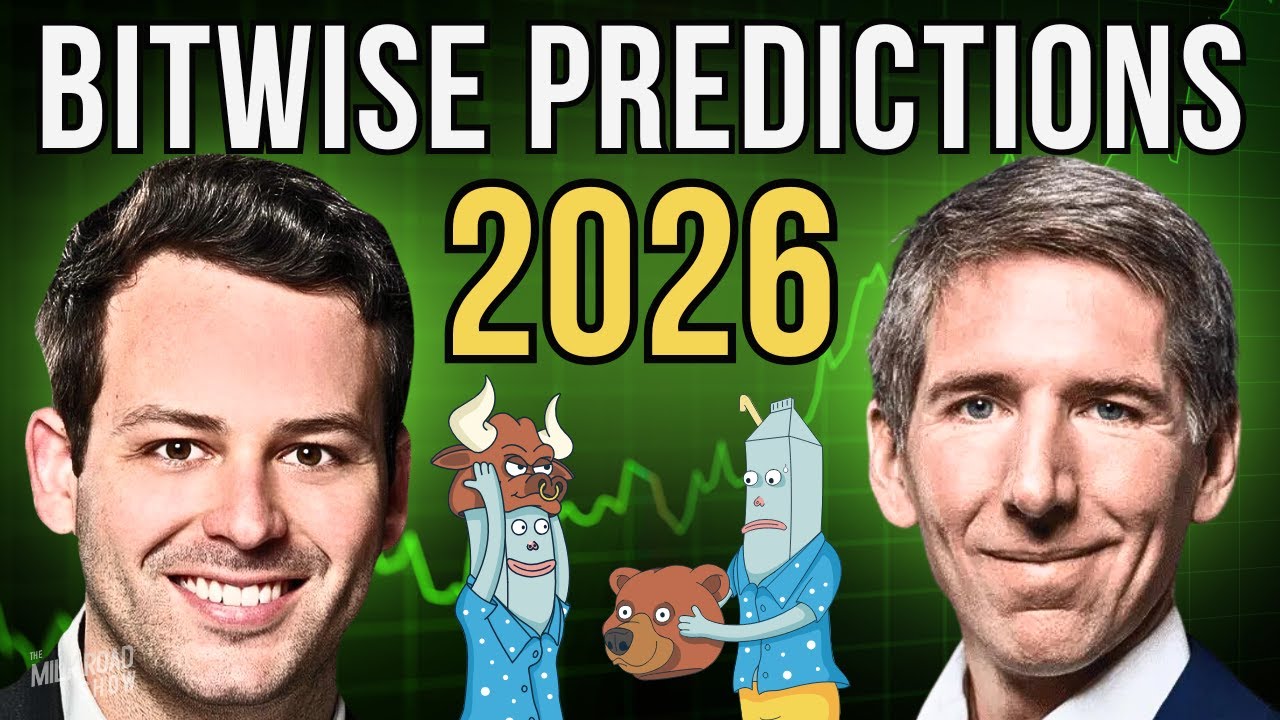 Bitwise&rsquo;s 2026 Thesis: Crypto Enters Its Most Important Phase Yet w/ Matt Hougan & Ryan Rasmussen