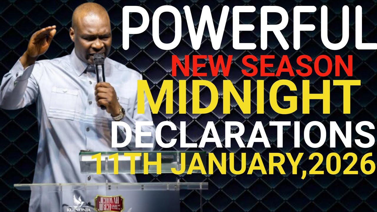Powerful Midnight Prayers to Enter a New Season | Apostle Joshua Selman