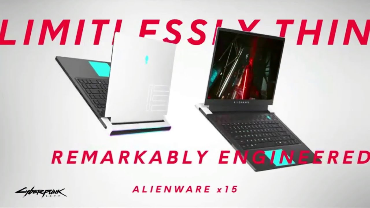 Alienware x15 R1 VR Ready Gaming Laptop - Intel Core i7-11800H