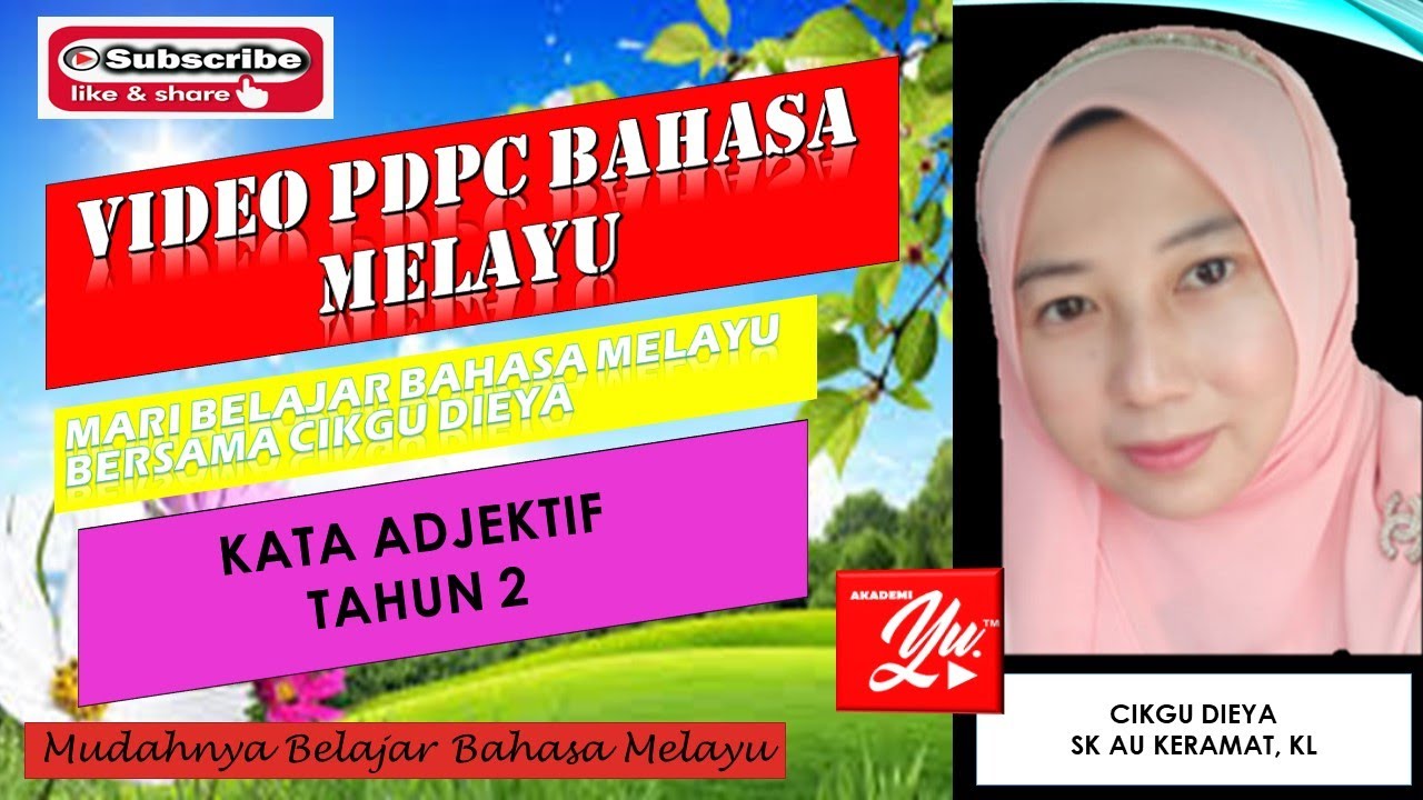 KATA ADJEKTIF TAHUN 2