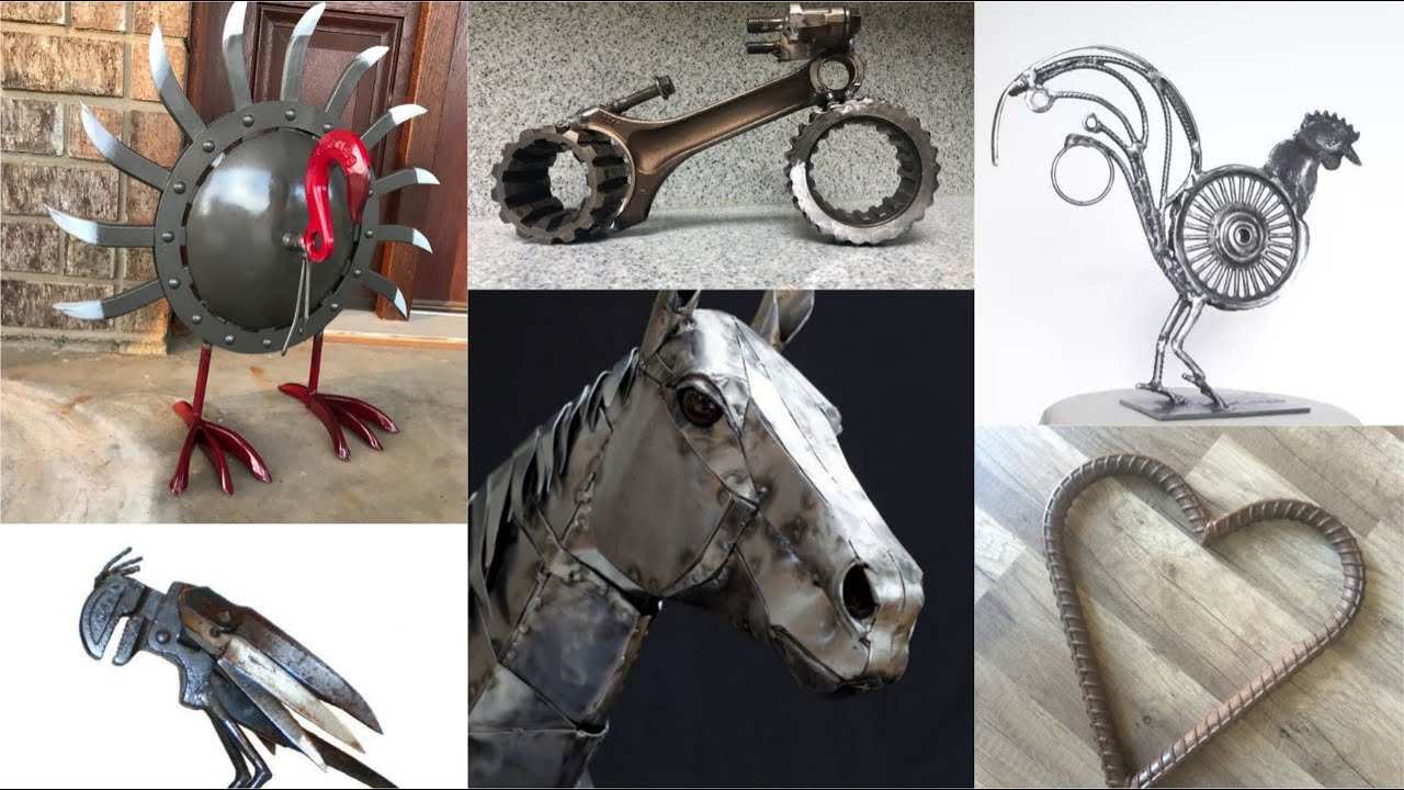 Diy Iron Tools DIY decor and craft #design #crafts&design #metal art #upcycling part 4