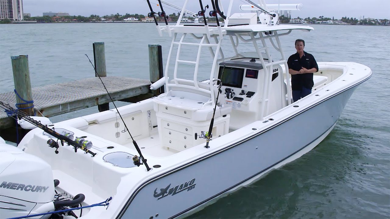 MAKO Boats: Обзор лодки 334 CC с Джорджем Поверомо