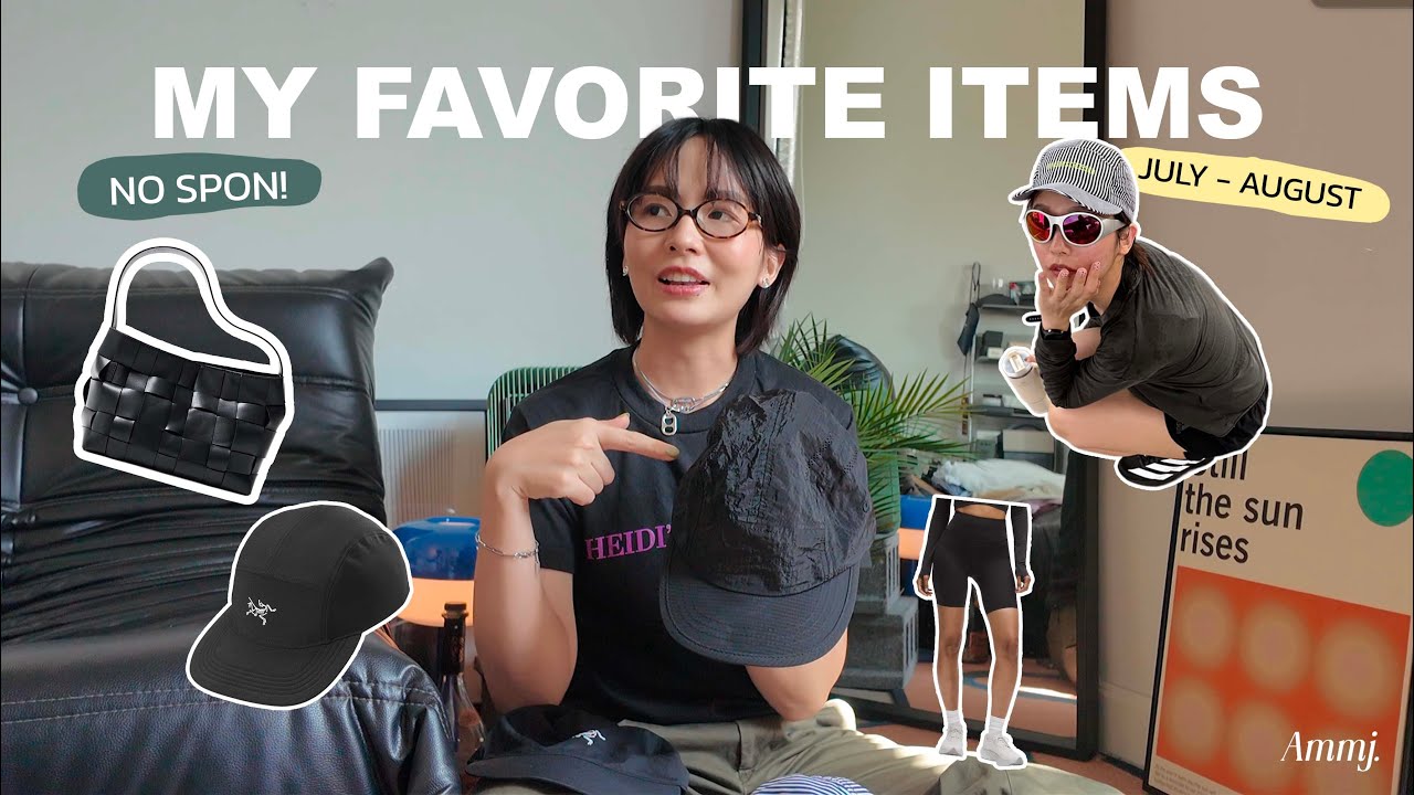 MY FAVORITE ITEMS ประจำเดือน JULY - AUGUST | NO SPON! l Ammj.