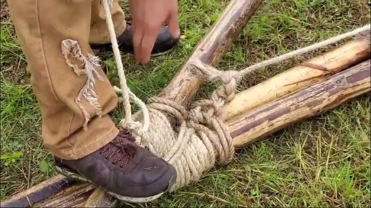 como montar un tipi