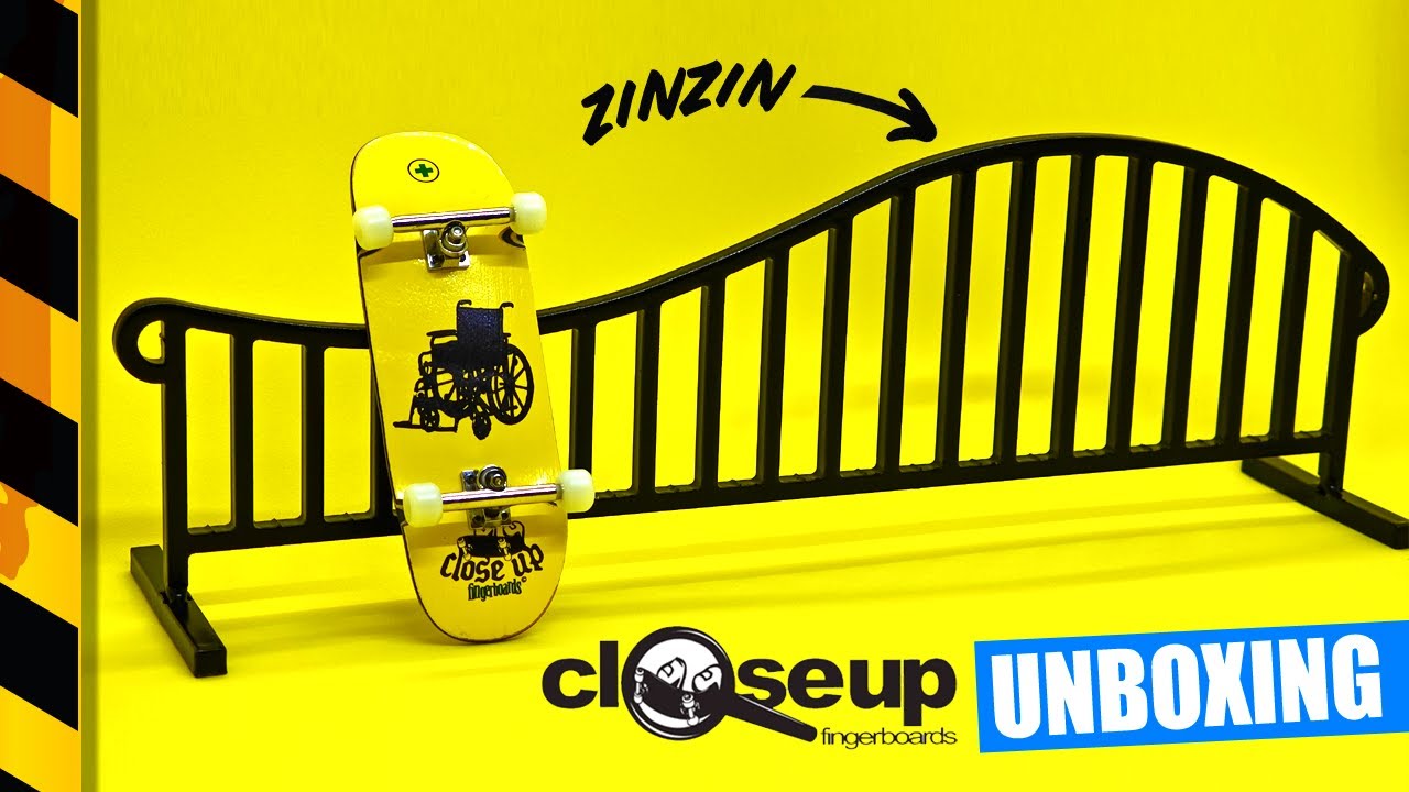 On teste les nouveautés fingerboard Close Up ! Rail de zinzin 🤯 Unboxing Review FINGERSKATE