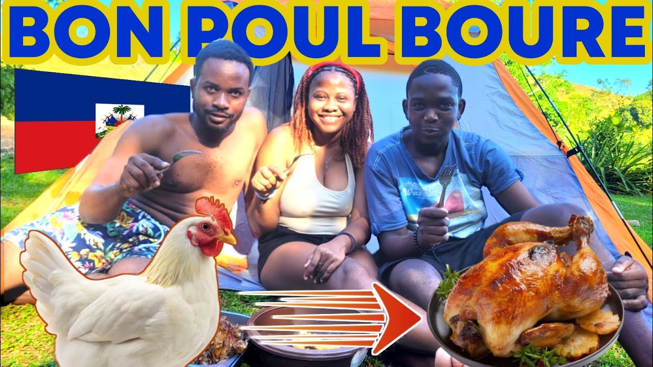 Gade kijan nou f&egrave; poul boure san fou, b&ograve; basen nan so | sa gou vre