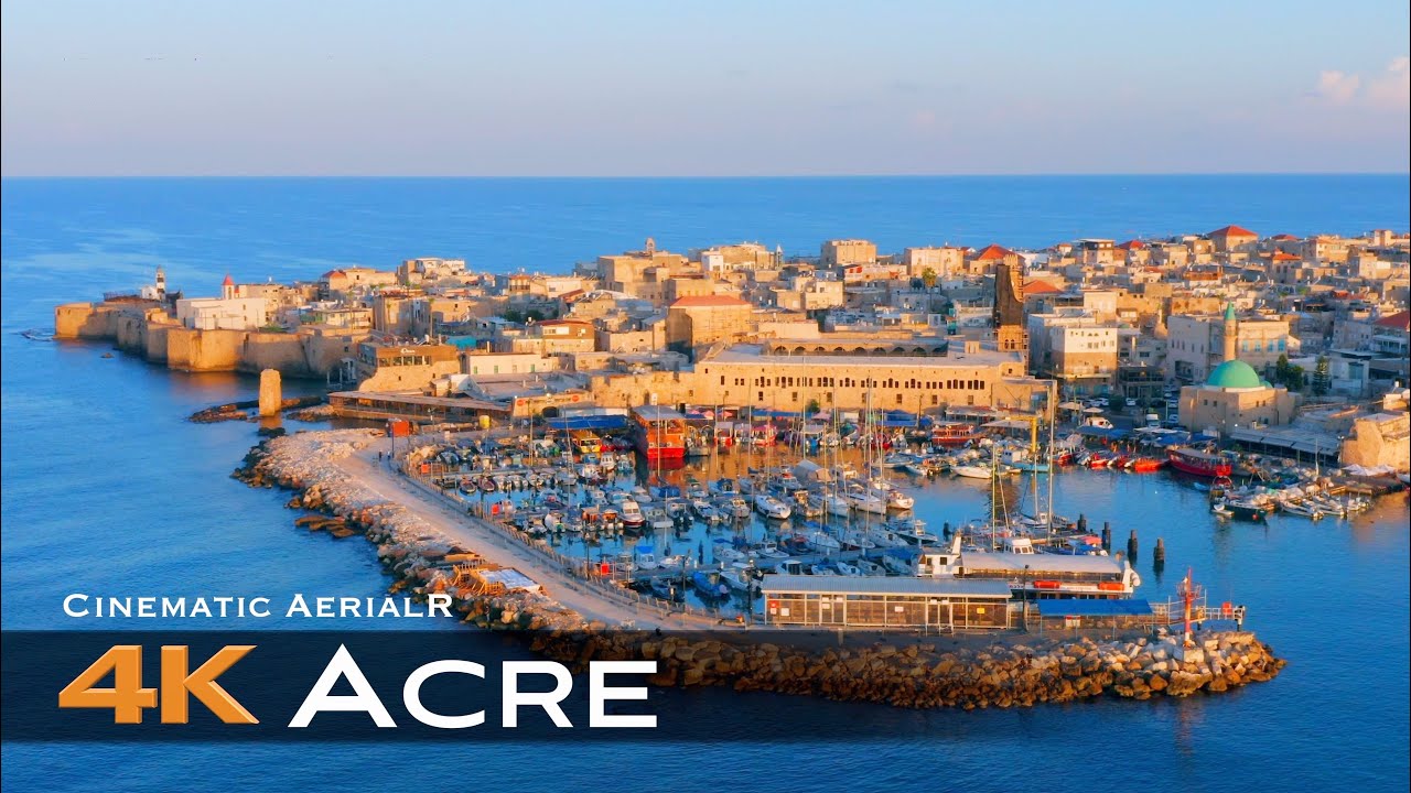 ACRE AKKO 🇮🇱 Drone 4K Aerial |  זעיר ללא טייס עַכּוֹ Israel عكّا
