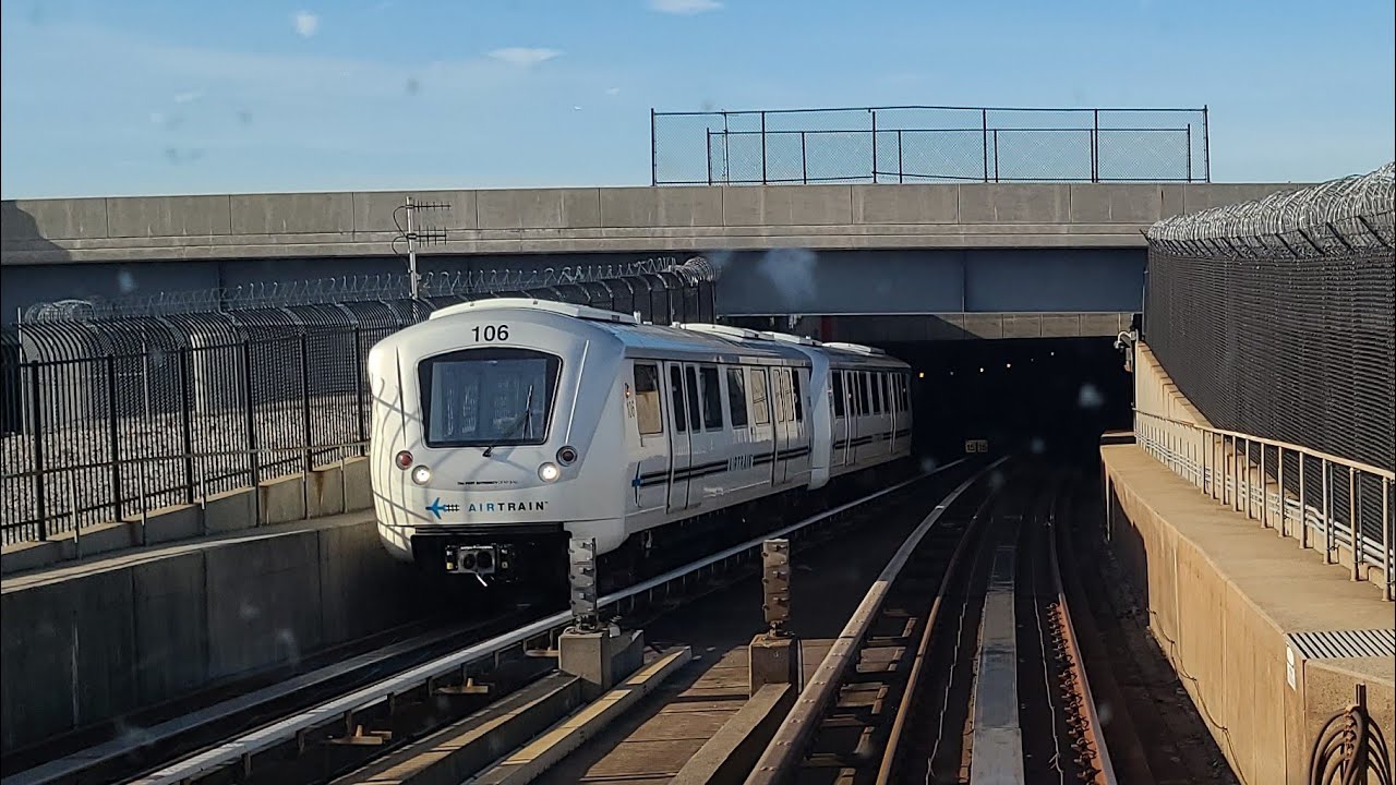 JFK Airport: Airtrain Full Ride To All Terminals