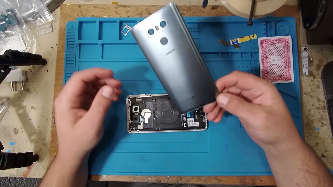 Не видит сим карту Lg g6 , fix lg g6 sim reader replacement
