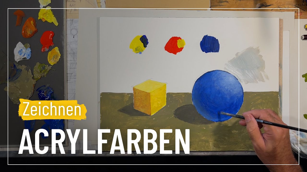 Acryl - Malen für Anfänger | sehen&gestalten #128