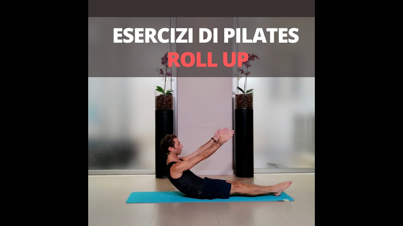 Pilates, come fare l'esercizio Roll Up | Enzo Ventimiglia | Mat You Can