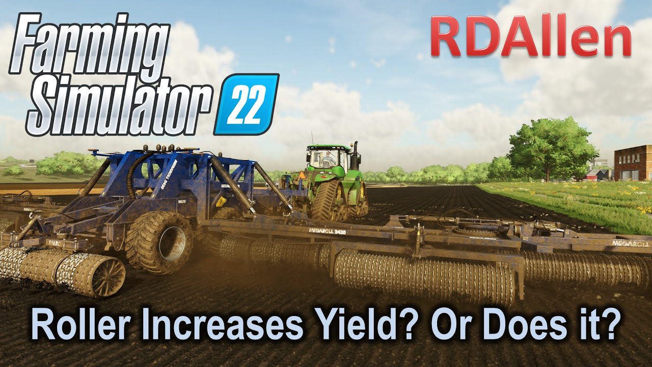 Does Rolling Your Fields Increase Yields? Interesting Results, Farming Simulator 22