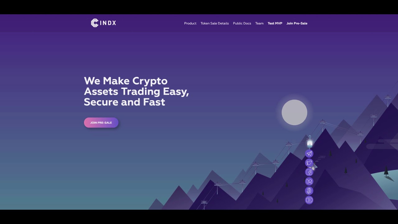 CINDX ICO- The Project Site For Investing In Crypto Currency