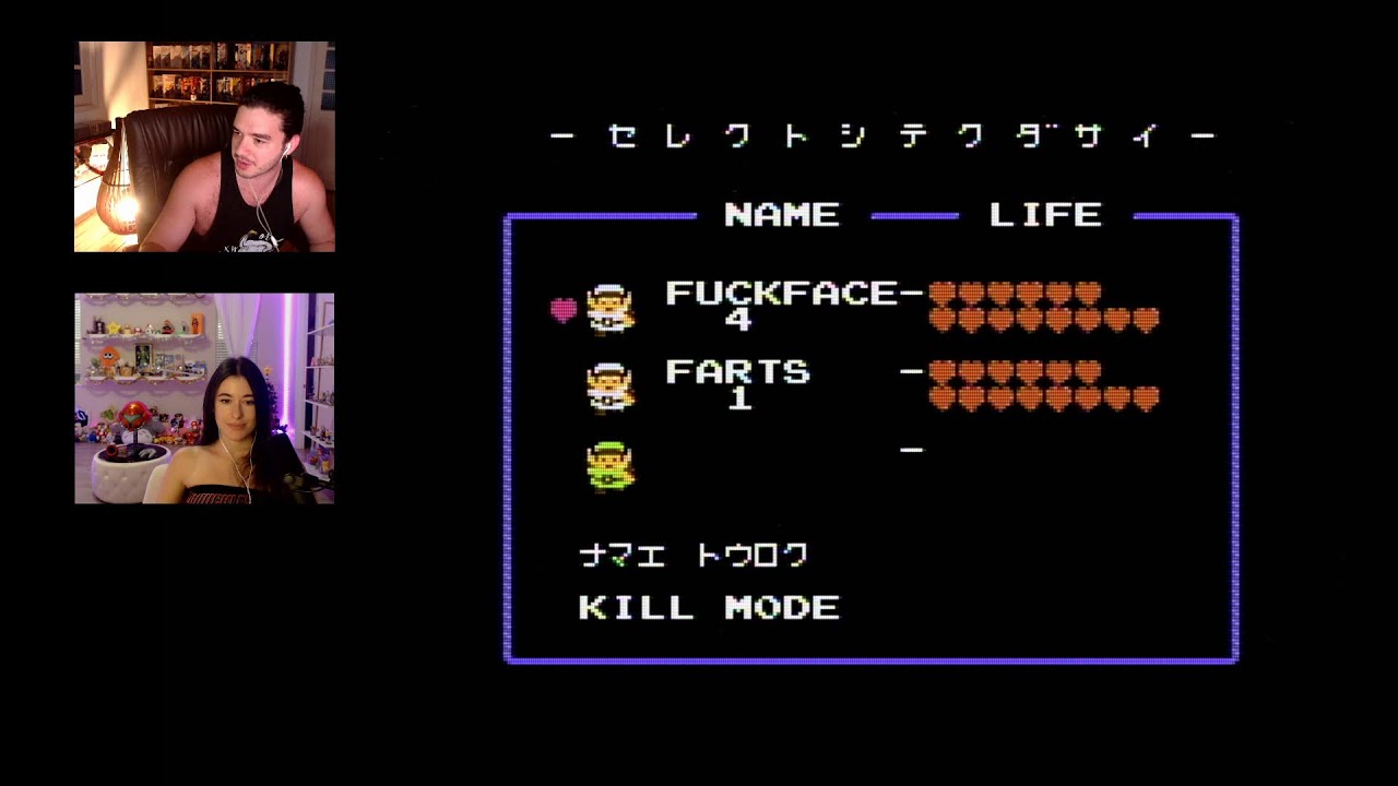 Showing Krista the first Zelda game! (FAMICOM)