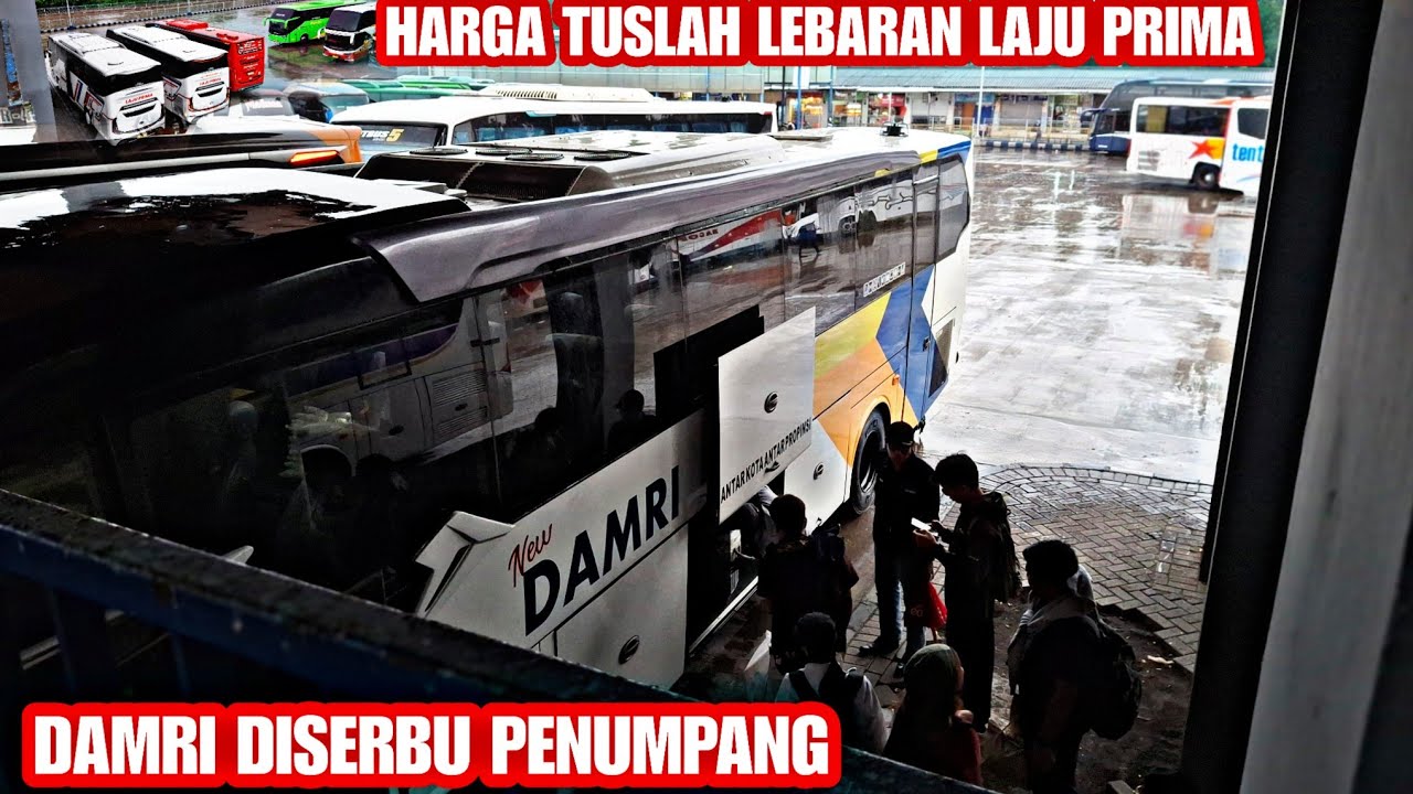 PENUMPANG WEEKEND SEMERU LISBON,DAMRI DISERBU PENUMPANG,HARGA TUSLAH LEBARAN LAJU PRIMA BERLAKU KPN?