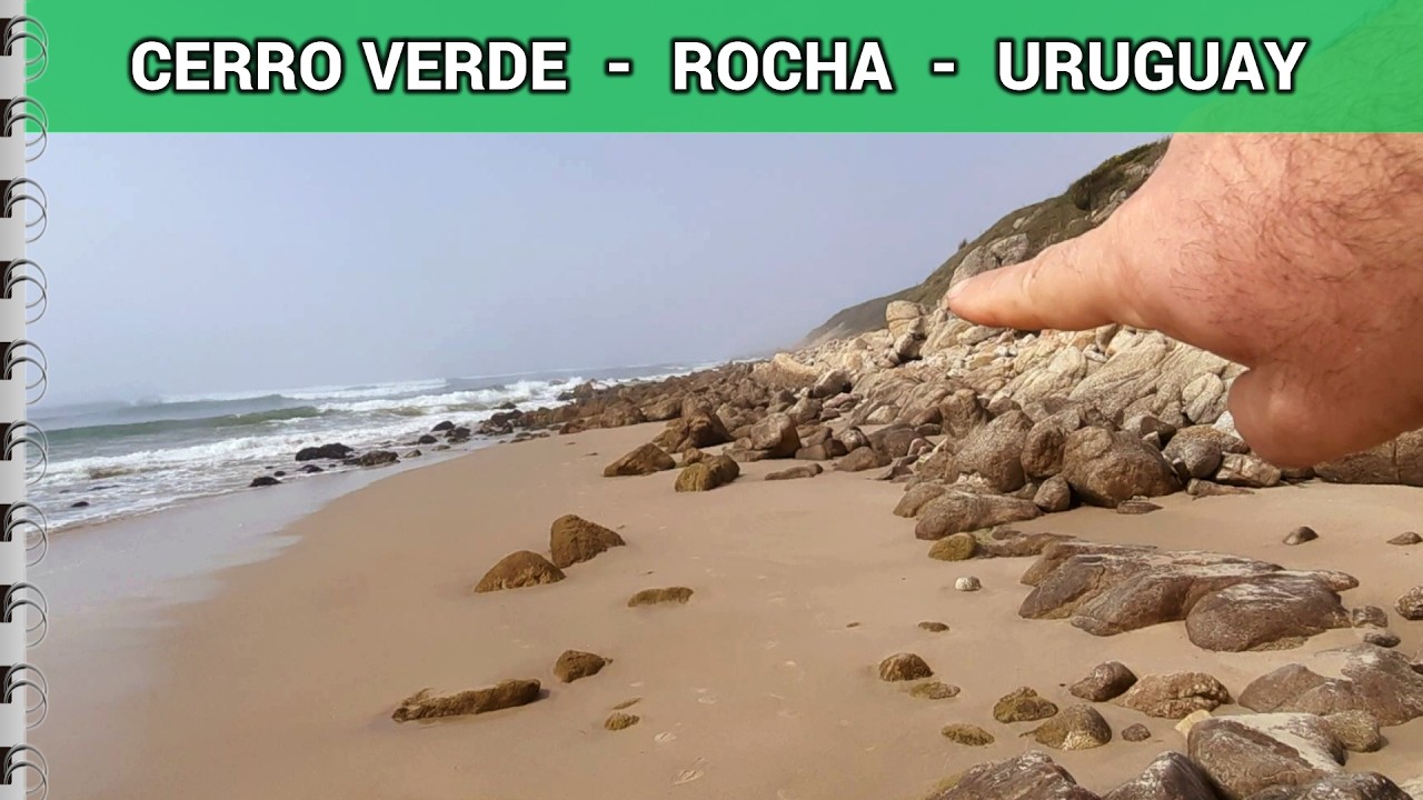 Volvimos a Uruguay y nos fuimos hasta el CERRO VERDE en ROCHA entre La Coronilla y Pque Santa Teresa