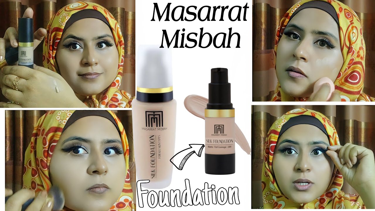 Masarrat Misbah Silk Foundation|| MM Silk Foundation Review || Mini Affordable Foundation